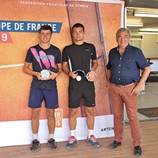 Coupe France 17-18ans 2019 Remise Prix : Ligue Bourgogne-Franche-Comté de Tennis