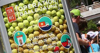 Opérations Balles Jaunes : Ligue BFC de Tennis