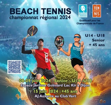 Championnat Régional de Beach Tennis 2024 : Ligue BFC de Tennis