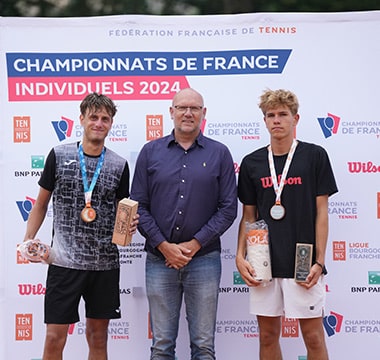 Championnats de France 17-18 ans de Tennis 2024 à Dijon : Ligue BFC de Tennis