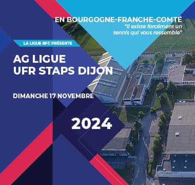 Assemblée générale de la Ligue Bourgogne-Franche-Comté de Tennis le 03 décembre 2023 à Dijon