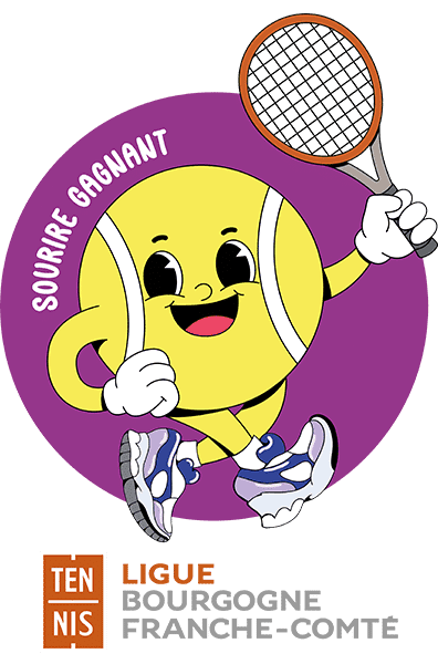 Logo Sourire Gagnant Ligue BFC de Tennis